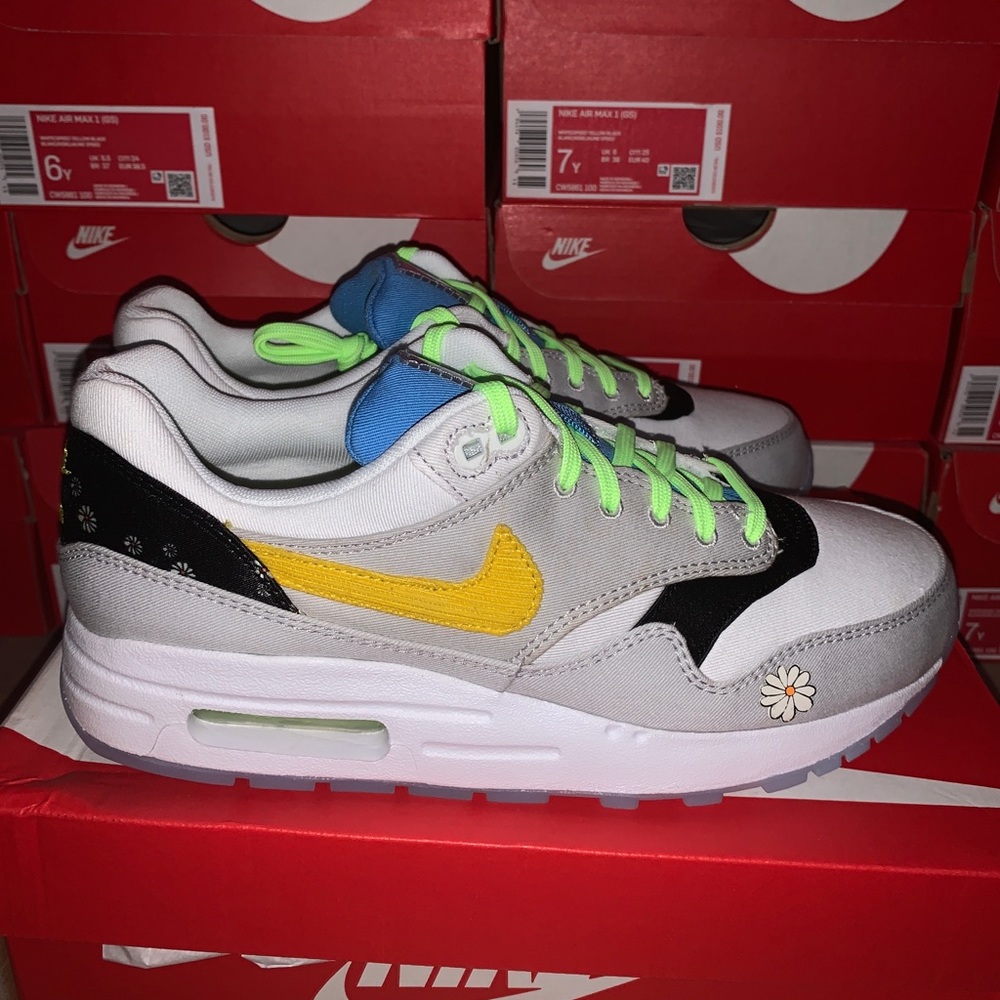 Nike Air Max 1 Daisy GS Youth / CW5861 100